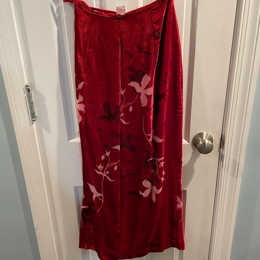 Oilily women’s velvet wrap skirt size 36